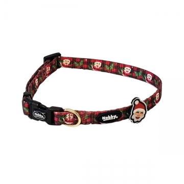 NOBBY+Xmas: Collar SANTA, Gr. S, 24-35cm