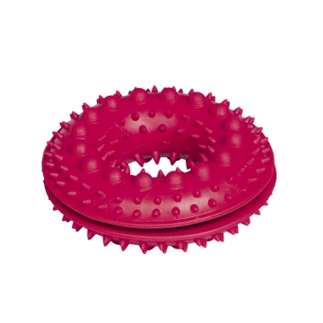 NOBBY-Rubber toy snackRing w/ spikes