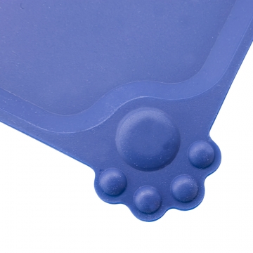 NOBBY: Silicone bowl Mat CANTO dark blue