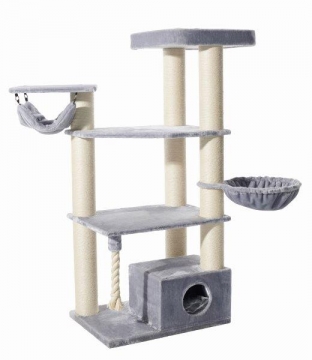 NOBBY: Cat Tree TOKAT Grey
