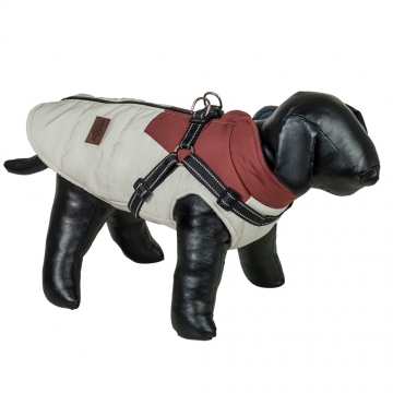 NOBBY: Dog Coat JONA 2 in 1 rust red