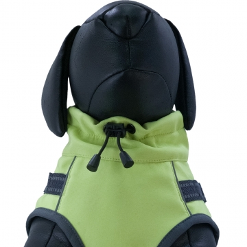 NOBBY: Dog Coat META 2 in 1 light green-grey