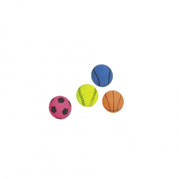 NOBBY-SET-Rubber foam toy Balls, 4pcs