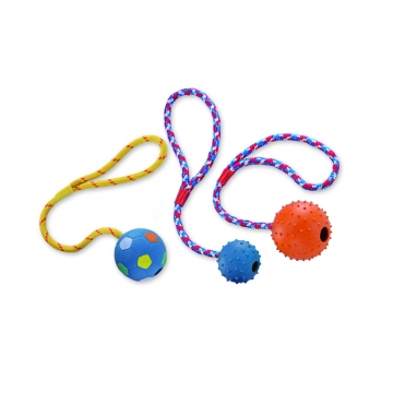 NOBBY: RUBBER, Spiky Ball w/ Dental Mixed colors