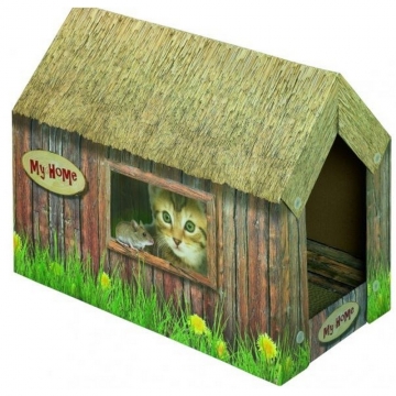 NOBBY-Σπιτάκι γάτας από χαρτόνι