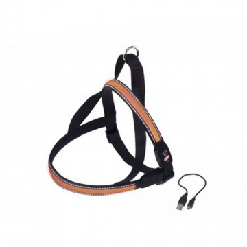 NOBBY: Norwegian LED Harness FLASH MESH Orange