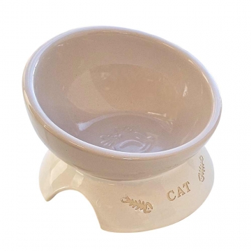 NOBBY: Cat CERAMIC bowl elevated NOBBY: Cat