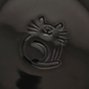 NOBBY: Cat CERAMIC milk dish