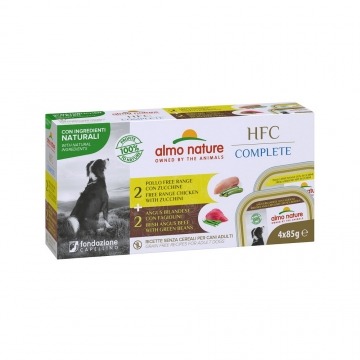 MULTI-PACK-GRAIN FREE, Angus Beef, Chicken, Veggies 4x85g