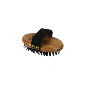 ALCOTT-GROOMING Curry Brush, Rubber