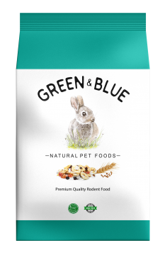 GREEN & BLUE-Rabbit Mix, BANANA PARTY, 15kg