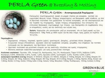 GREEN & BLUE-PERLA Green, Breeding, 3kg