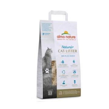 ALMO Cat Litter-Natural Corn 4kg 4kg