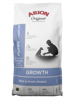 ARION Original -GROWTH Chicken M, 12kg