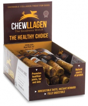 CHEWLLAGEN Roll 13cm | Beef, Display x 35pcs