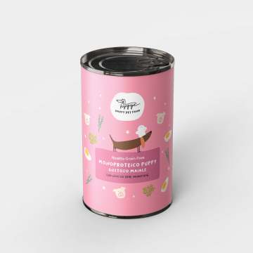 HYGGE: PUPPY wet food: PORK, EGG & Herbs, 400g