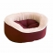 NOBBY: SET Oval Comfort Bed Classic ANZA x4  bordeaux