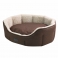 NOBBY: Comfort bed oval LICA brown