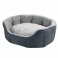 NOBBY: Comfort bed oval LICA grey