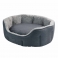 NOBBY: Comfort bed oval LICA grey