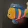 NOBBY: PLUSH fish flashing with CATNIP