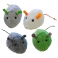 NOBBY DISPLAY: PLUSH Mouse with CATNIP x24
