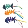 NOBBY DISPLAY: PLUSH fishbone with CATNIP x24