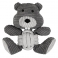 NOBBY:PLUSH beaverw/Rope ball