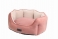 NOBBY: Oval Comfort Bed MAJID pfirsich