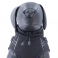 NOBBY: Dog Coat META 2 in 1 black-grey