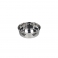 NOBBY: STAINLESS Steel Bowl, HEAVY SPIRAL