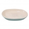 NOBBY: CERAMIC Dish, JADA Mint/Cream