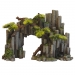 NOBBY: Aqua Ornaments ROCK FORMATION with plants