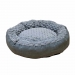 NOBBY: Comfort bed donut Classic DIAMOND grey