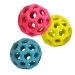 NOBBY DISPLAY: RUBBER fence Ball assorted colours