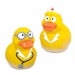 NOBBY DISPLAY: LATEX duck Doctor & Nurse x6