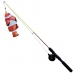 NOBBY: CAT ROD with reel & fish with CATNIP