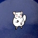 NOBBY: Rodent CERAMIC bowl Mouse with edge