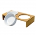 NOBBY: Dog food bar wood elevated ILUS M