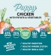 NATURO Tray-GF PUPPY CHICKEN Potato/Veggies, 400g