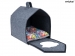 AMIPLAY-Cave House 2 in 1 HYGE Gray